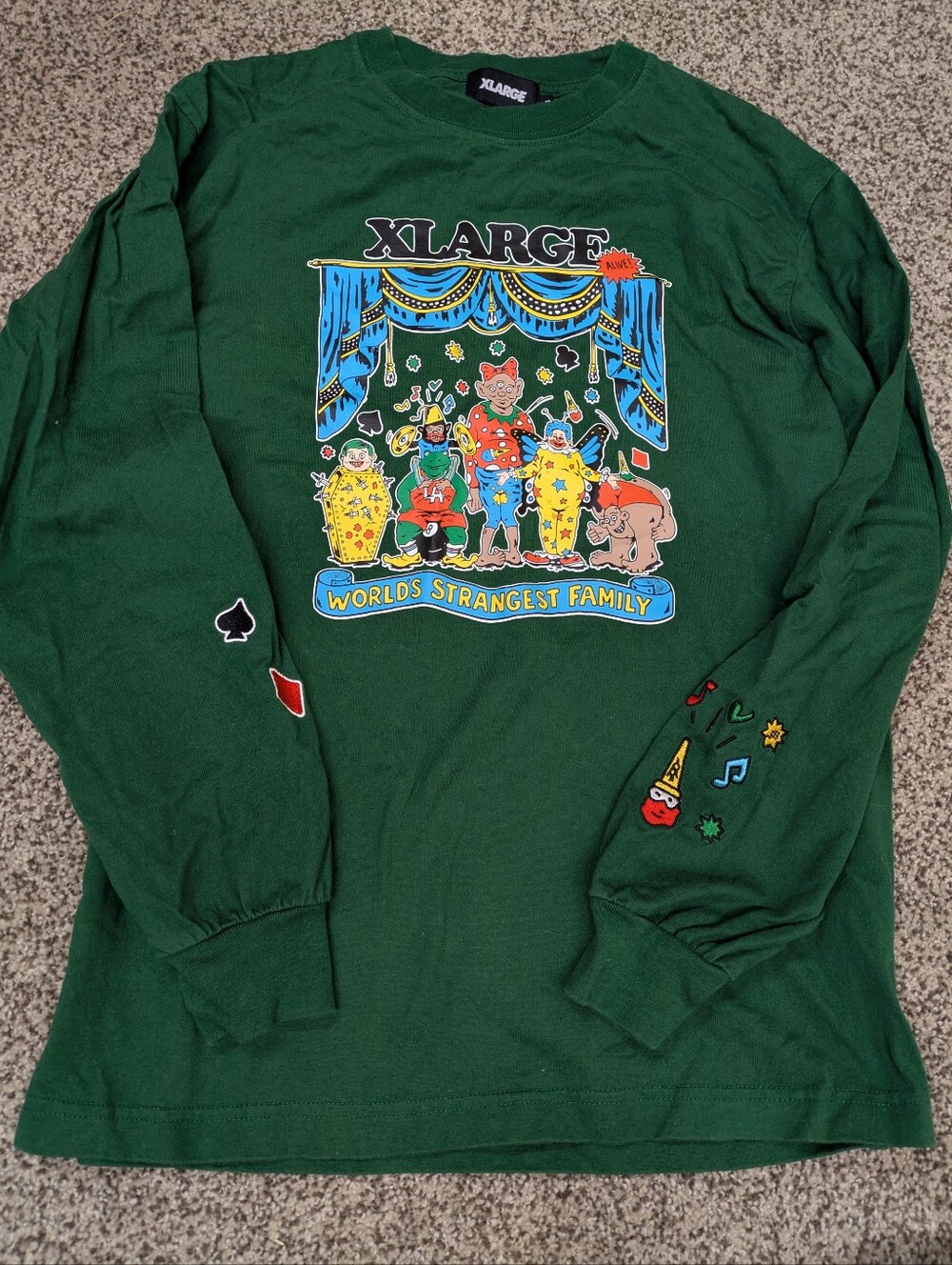 XLARGE Worlds Strangest Family Circus Tee